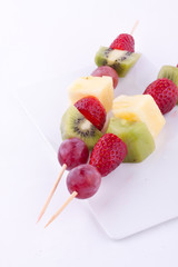 fruit kebab