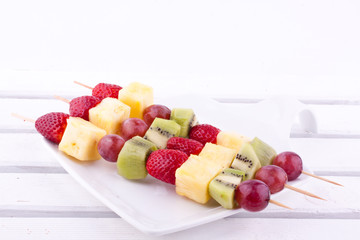 fruit kebab