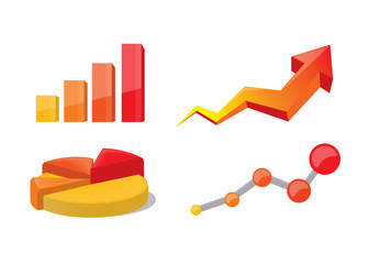 Business graphs and charts