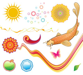 Summer design elements