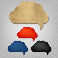 Web Speech Bubble Set