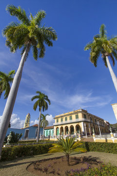 Historische Kirche in der Stadt Trinidad auf Kuba