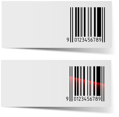 Barcode stickers
