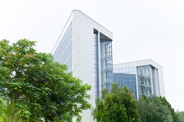 Fototapeta na wymiar Budynek biurowy w Frankfurcie - Administracja