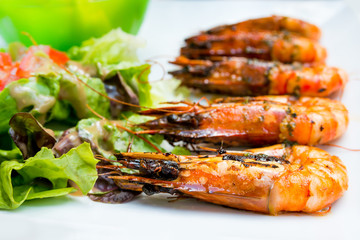 Fried shrimp