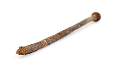 Old rusty nail