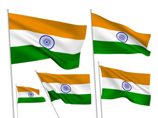 India vector flags