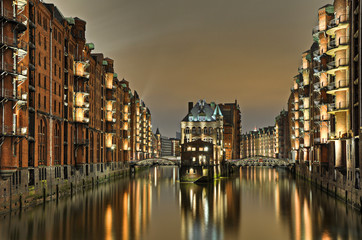 Speicherstadt in Hamburg Wahrzeichen