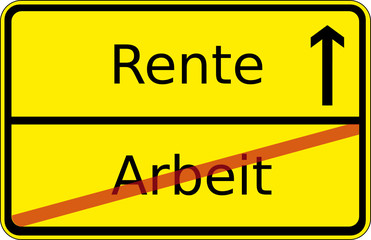 Rente - Arbeit