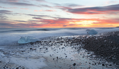 Iceland sunset