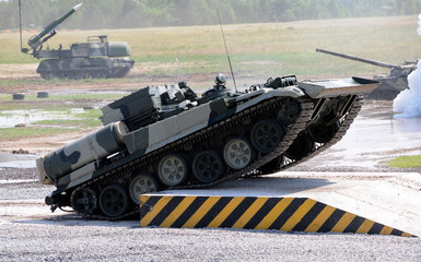Fototapeta premium Russian Sapper Tank
