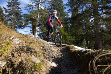 Maountainbiken Benediktenwand