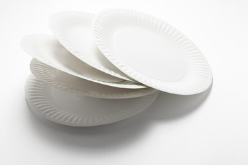 Stack of Paper Plates
