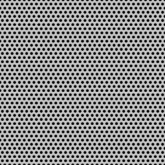 Seamless Circle Perforated Carbon Grill Texture - 48554211