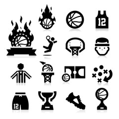 Basketball Icons © Sam