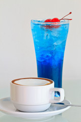 hot coffee.