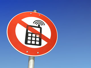 Schild Handyverbot