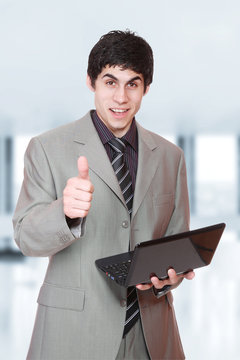 Business man at the office
