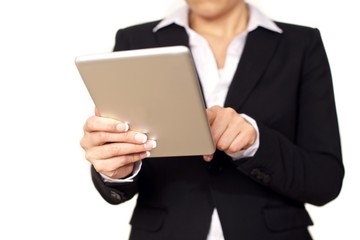 Businesswoman with Digital Tablet