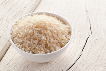 Fototapeta na wymiar Rice w misce.
