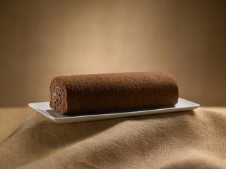 sweet food dessert, cake in setting minimal