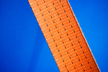 Gewebe Gurt Orange