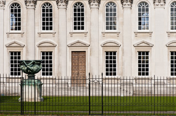 Warwick Vase and Senate House, Cambridge University