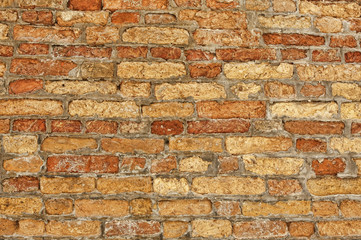 vintage brick wall texture