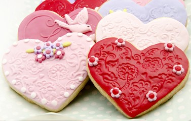 Galletas de San Valentin
