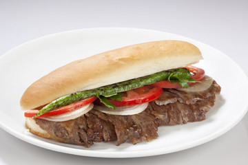 Döner in Bread Plate Service