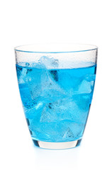 cocktail glass isolated on white background