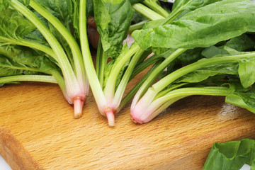 fresh chopped spinach