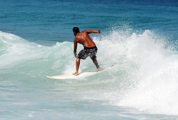 surfing