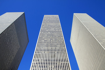 Fototapeta na wymiar Wieżowiec w Nowym Jorku