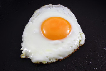 Spiegelei in Bratpfanne