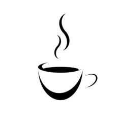 Tasse ohne Unterteller Schwarz