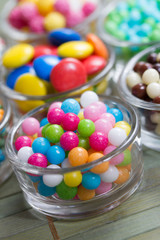 sweet colorful baking decorations