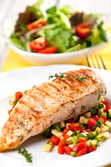 Grilled chicken breast
