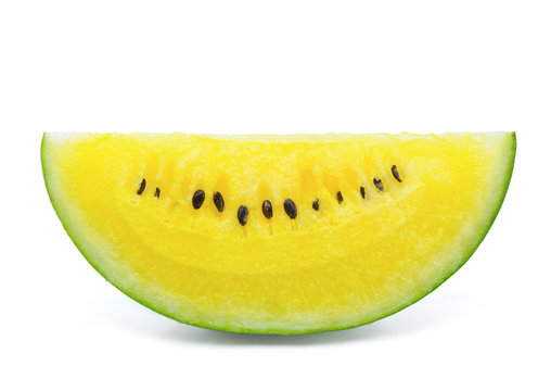 Sweet yellow water melon