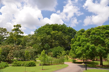 Fototapeta na wymiar Singapore Botanic Gardens