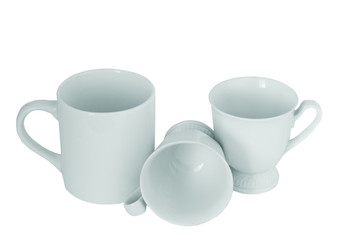 Mug, two cups.