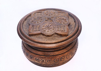 Wooden jewelry box