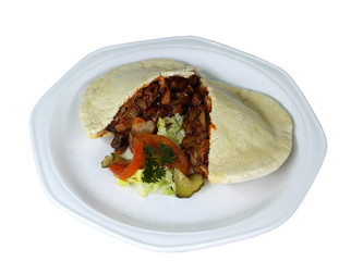 Schwarma Pita Pie
