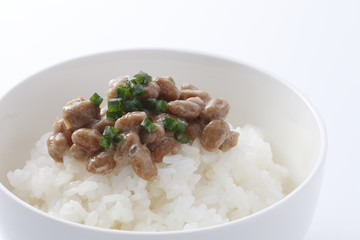 納豆　ご飯
