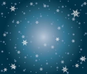 snowflakes background