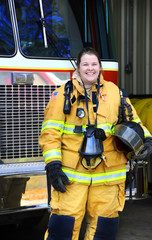 Career as Fire Woman