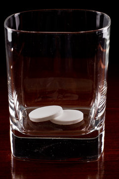 Pills In A Glass