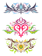 Decorative Floral Ornaments