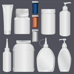 Plastic Bottle and Lotion Plastic Tube