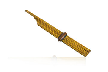 Original bamboo flute Thai northeast region music instrument